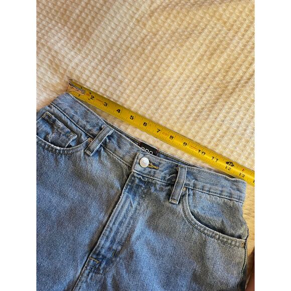 BDG Urban Outfitters Rolled Classic Mom High Rise Denim Shorts Size 27 Summer - Picture 7 of 12